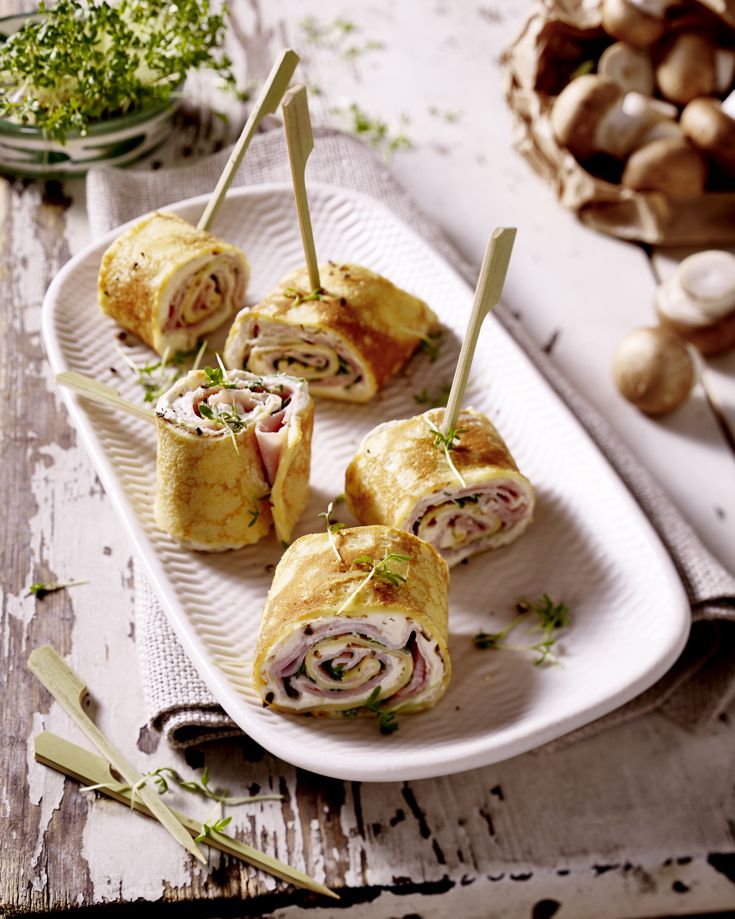 Mediterrane Crêpes mit Pute - miree